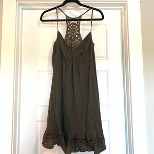 American Eagle DRESS Army Green